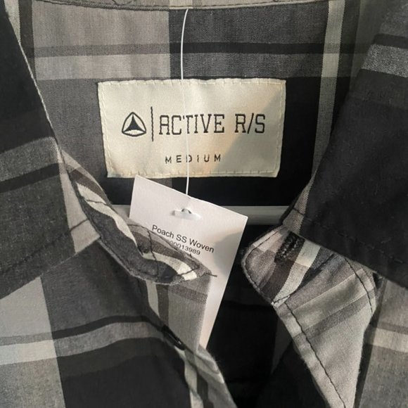Active R/S NWT Button Down Shirt - Picture 2 of 3